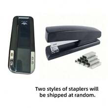 1 Set Of Stapler, Office Supplies, Labor-Saving, Suitable For Students, Accommodates Standard Booklets With 20 Pages, 12 Number Stapler - one-size - View 6