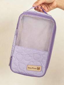 Cozy Pixies 1-Piece Purple Baby Diaper Storage Bag, Used For Diaper And Clothing Storage, Can Be Put Into The Mommy Bag For Travel. - Mauve Purple - View 6