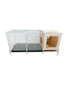 Encrypted Rabbit Cage, Large Home Cleaning Basket, Dutch Special Nest, Guinea Cage - multicolor - View 7