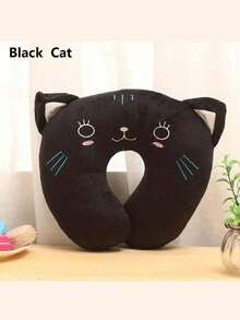 U-Shaped Pillow, Cute Cartoon Animal Printing Soft And Comfortable Pillow, Suitable For Home Travel Plane Car, Cute Animal Printing Pillow, Neck Support Cushion, Soft And Comfortable Travel Pillow Accessories - Multicolor - View 9