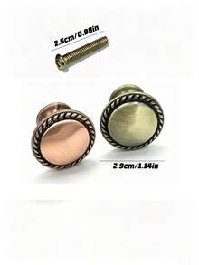 6 Pcs/Set,Champagne Bronze/Antique Brass,Vintage Antique Brass Cabinet ...