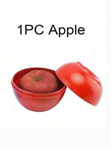 1pc/2pcs/5pcs/6pcs Reusable Vegetable/Fruit Fresh-Keeping Boxes, Lemon/Onion/Garlic/Bell Pepper/Apple/Tomato Storage Containers, Refrigerator Kitchen Utensil Cabinet Organizer,Perfect For Holiday Parties Camping Family And Leftover Food Preservation - Multicolor - View 13