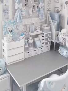 Thảm bàn làm việc bằng da PU cỡ lớn, chống nước và chống dầu, tấm lót bàn phím và chuột chống trượt, phù hợp cho làm việc, học tập và chơi game - da thú - Xem 8
