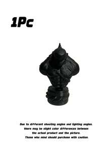 Dark Power Style Shark Warrior Sculpture Figurine, Unique Desktop Ornament, Halloween Statue Gift For Men & Boyfriend - 1PC - View 8