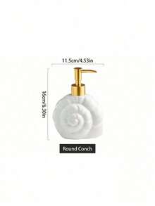 1 Piece Of High-Grade Simple Luxury Bathroom Ceramic Lotion Bottle Separate Bottle Bath Gel Shampoo Separate Bottle - White - View 15