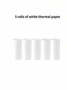 Teckwe 1-Pack Portable Mini Thermal Label Printer & Paper Bluetooth Portable Home Receipt Printer Ink-Free Thermal Printing Create Labels Anytime And Anywhere A Thoughtful Gift For Family And Friends 1200mAh Battery - Multicolor - View 9