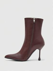 CUCCOO BIZCHIC New Women's Stiletto Boots, Fashionable For Commuting Dates, Suitable For Spring, Autumn And Winter - Dark brown - View 9