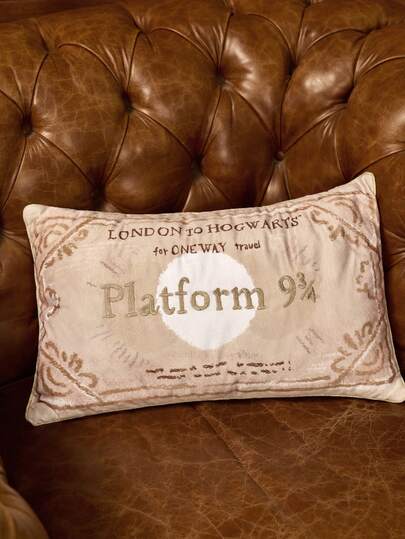 HARRY POTTER X SHEIN Coussin de lancer Ticket Modeling