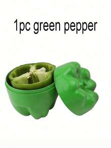 1pc/2pcs/5pcs/6pcs Reusable Vegetable/Fruit Fresh-Keeping Boxes, Lemon/Onion/Garlic/Bell Pepper/Apple/Tomato Storage Containers, Refrigerator Kitchen Utensil Cabinet Organizer,Perfect For Holiday Parties Camping Family And Leftover Food Preservation - Multicolor - View 14