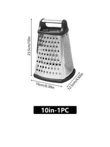 Multi-Functional Four-Sided Grater, Stainless Steel Arc-Shaped Four-Sided Grater, Slicing And Shavings, Suitable For Grilling Ginger, Garlic, Cucumber, Carrot, Cheese, Potato And Other Fruits And Vegetables, Multi-Functional Kitchen Small Tool - Multicolor - View 13