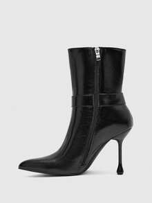 CUCCOO BIZCHIC New Women's Stiletto Boots, Fashionable For Commuting Dates, Suitable For Spring, Autumn And Winter - Coffee Brown - View 7