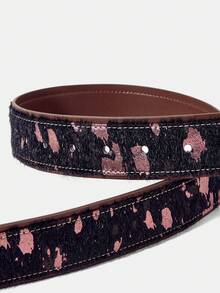 MOTF PREMIUM GAUN VINTAGE BERMOTIF HEWAN MULTI WARNA DENGAN GESPER PIN BERLIAN DAN POTONGAN PINGGANG. - MultiWarna - View 8
