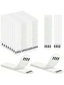 12/24 Fixed Sticker For Picture Frame Non-Destructive Installation, Double-Piece Use, Easy To Remove And Install, Suitable For Remote Control, Photo Frame, Socket, Etc - Velcro - View 7