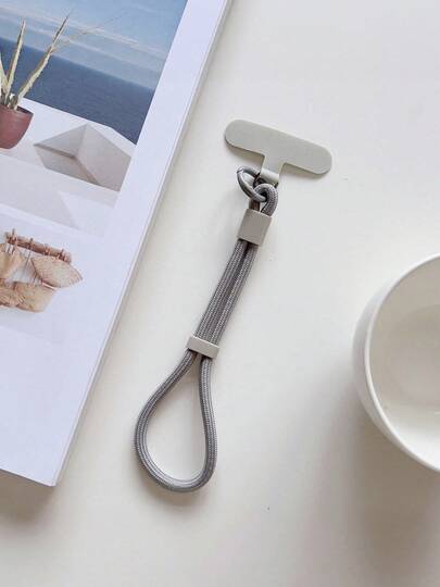 1 pieza Cordón de ajustable anti-pérdida, soporte de muñeca para teléfono, cuerda trenzada, accesorio de teléfono esencial para viajes, regalo del Día de la Madre, cumpleaños para familia y amigos, compatible con la mayoría de los teléfonos Android
