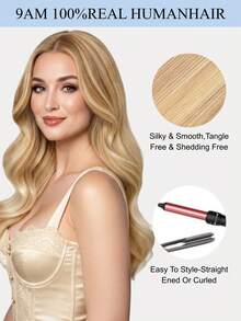 12-22 Inch Micro Loop Hair Extensions Human Hair,Color S27-613,Caramel Brown To 613 Blonde,Straight Women'S Hair Additions For Daily Use,Natural Look,Adds Volume & Length,Fit For All Hair Types & Ethnicities,Length Enhancement,Natural Appearance - S27-613 - View 11