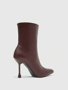 CUCCOO BIZCHIC New Women's Stiletto Boots, Fashionable For Commuting Dates, Suitable For Spring, Autumn And Winter - Dark brown - View 8