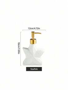 1 Piece Of High-Grade Simple Luxury Bathroom Ceramic Lotion Bottle Separate Bottle Bath Gel Shampoo Separate Bottle - White - View 14
