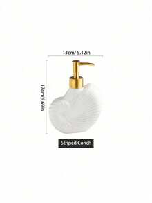 1 Piece Of High-Grade Simple Luxury Bathroom Ceramic Lotion Bottle Separate Bottle Bath Gel Shampoo Separate Bottle - White - View 13