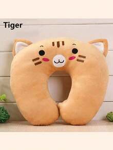 U-Shaped Pillow, Cute Cartoon Animal Printing Soft And Comfortable Pillow, Suitable For Home Travel Plane Car, Cute Animal Printing Pillow, Neck Support Cushion, Soft And Comfortable Travel Pillow Accessories - Multicolor - View 8