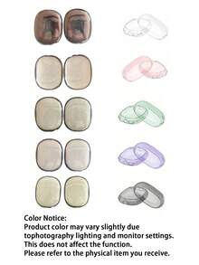 Ốp bảo vệ silicone 3 trong 1 cho Max, bảo vệ đệm tai/cốc tai/băng đô, tương thích với tai nghe Max, vỏ bảo vệ silicone mềm, tương thích với Apple Max mẫu USB-C mới (2020/2024 dùng chung) - Nhiều màu - Xem 9
