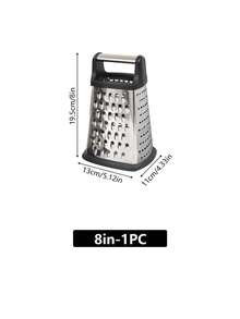 Multi-Functional Four-Sided Grater, Stainless Steel Arc-Shaped Four-Sided Grater, Slicing And Shavings, Suitable For Grilling Ginger, Garlic, Cucumber, Carrot, Cheese, Potato And Other Fruits And Vegetables, Multi-Functional Kitchen Small Tool - Multicolor - View 11