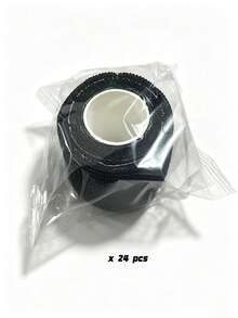 Self-Adhesive Elastic Bandage, Breathable Tape For Tattoo Grip, Sports, Pet & Wound Protection - Black - View 9