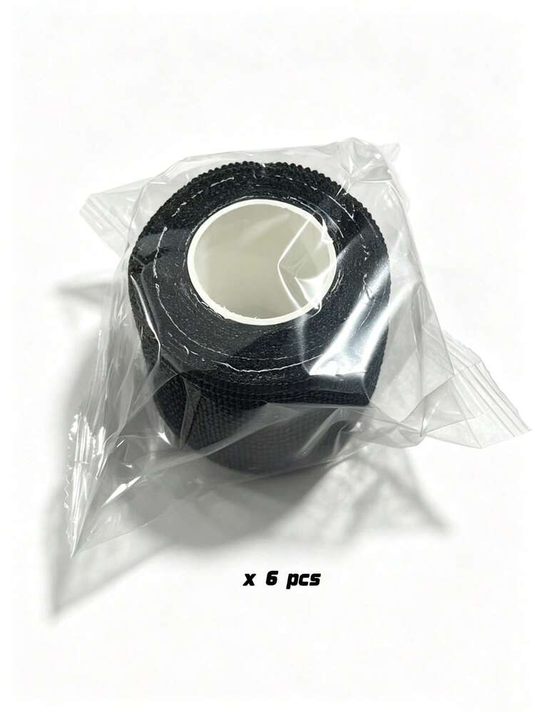 自黏式彈性繃帶 透氣膠帶 適用於紋身握把、運動、寵物與傷口保護 - 黑色 - 查看 11