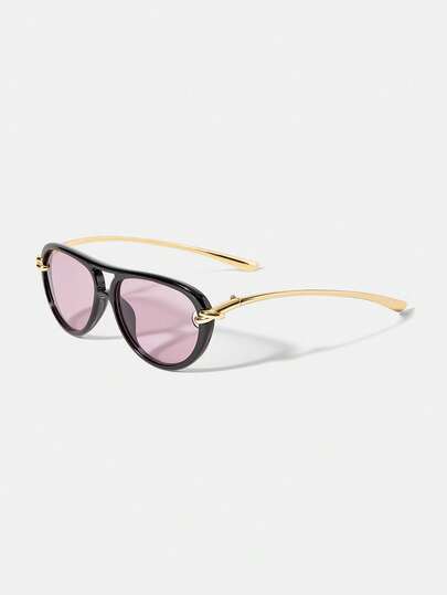 MOTF PREMIUM LIGHT LUXURY RETRO SUNGLASSES, LAZY RETRO SUNGLASSES, VERSATILE SUNGLASSES FOR DAILY COMMUTING, RETRO PILOT METAL GLASSES LEGS.