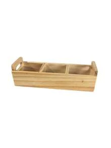 1 PC Bamboo Tea Bag Organizer Box With Handle Portable Coffee Sachet Storage Rack For Office Kitchen Countertop Minimalist Home Decor Stocking Stuffers Christmas Gift Idea Must Haves - log color - View 13