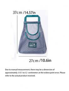 1pc Large Capacity Double Layer Hanging Mesh Storage Bag, Reusable, Suitable For Storing Fruits And Vegetables, Washable, Can Be Hung On Wall, Also Used For Storing Garlic, Potatoes, Onions Or As Food Pantry Storage Bag, Suitable For Kitchen - Dark Green - View 11