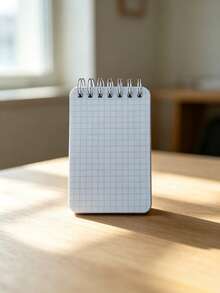 4Pcs Portable Pocket Notebook Set, 60 Sheets Per Book, Thick Grid Dot Page Mini Notepad, Student English Exercise Book Travel Memo Stationery - multicolor - View 8