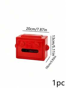 Joivida 1pc Robot‑Shaped Tissue Box, Hard Plastic Material, 3D Robot Face Embossed Pattern, Spring‑Assisted Tissue Dispensing, Desktop Storage Organizer, For Bedroom Living Room Office Dorm Housewarming Present - Multicolor - View 21