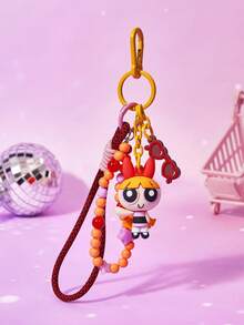 THE POWERPUFF GIRLS X Joivida Keychain, Bag Decoration, Bag Hanger Chain - Multicolor - View 8