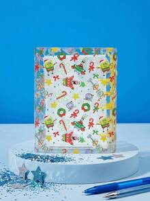 SpongeBob SquarePants | POKOJA LAND Christmas Print Transparent Loose Leaf Binder - A7 - View 7