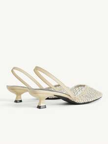CUCCOO CHICEST Ladies, Bows, High Heels. - Apricot - View 5
