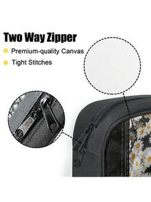 1PC Large Capacity Lightweight Waterproof Wear Resistant Bible Cover Bag Multi Pockets Fully Opens Flat For Easy Reading Holds Phone Pens Notebook Organized Storage Bible Tote For Church Christian Women Men Sunday Service Religious Accessories - Multicolor - View 3