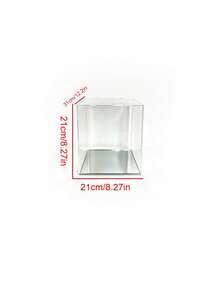High‑Definition Collectible Display Box With Mirror Base, Assembled Transparent Acrylic Box, Alternative To Glass Box, Used For Displaying Figurines, Dolls, Ornaments, Home Storage & Organization, Gift Box - Multicolor 8 - View 18