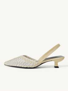 CUCCOO CHICEST Ladies, Bows, High Heels. - Apricot - View 6