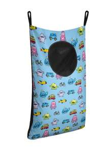 1PC Large Capacity Durable Polyester Fade Resistant Breathable Sturdy Hanging Door Laundry Bag Dirty Clothes Organizer Space Saving Lightweight Easy Install For Bedroom Bathroom Laundry Room Balcony Dorm Apartment Home Laundry Storage Hamper - Multicolor - View 5