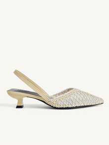 CUCCOO CHICEST Ladies, Bows, High Heels. - Apricot - View 3