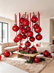 18‑Inch Heart‑Shaped Foil Balloon Set, Ideal For Wedding Decor, Engagement Parties, Birthday Parties And Anniversaries. Renderings Are For Reference Only. Balloons Only, Contents And Accessories Are Not Included. - 10 10 inch 4D balls - View 1