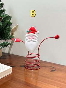 1PC Christmas Red Wine Glass Rack Holder Stand For Wine Bottles Drinking Glasses Holiday Party Kitchen Counter Storage Display Organizer Home Bar Decor Gift - View 5