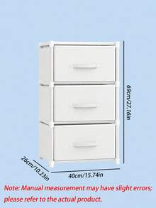 1pc Dustproof Storage Cabinet With Lid, Wardrobe, Bookcase, Storage Rack, Improves Space, Stable And Stylish, Easy To Assemble And Disassemble, Portable, Suitable For Living Room, Bedroom, Entrance, Office, Home, Multi-Layer Storage - View 14
