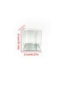High‑Definition Collectible Display Box With Mirror Base, Assembled Transparent Acrylic Box, Alternative To Glass Box, Used For Displaying Figurines, Dolls, Ornaments, Home Storage & Organization, Gift Box - Multicolor 8 - View 13