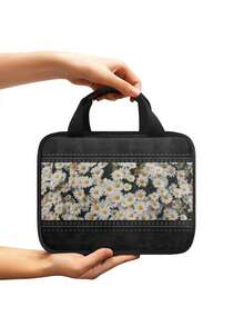1PC Large Capacity Lightweight Waterproof Wear Resistant Bible Cover Bag Multi Pockets Fully Opens Flat For Easy Reading Holds Phone Pens Notebook Organized Storage Bible Tote For Church Christian Women Men Sunday Service Religious Accessories - Multicolor - View 2