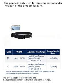 Rubber Dog Collar With Quick Release Buckle Easy To Clean, Wear-Resistant & Sturdy, Suitable For Small, Medium And Large Dogs - Collar - View 3