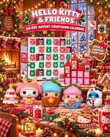 Funko Advent Calendar 2026, Funko Pop Advent Calendar, Bitty Pop Countdown Calendar, Hallo Kitty Sanrios/Christmas Princess, Princess Advent Calendar 2026, Funko Pops, Bitty Pops Funko, Advent Calendars, Advent Calender, Halloween Christmas 2026 Gift - Multicolor - View 13