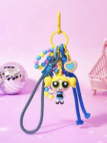 THE POWERPUFF GIRLS X Joivida Keychain, Bag Decoration, Bag Hanger Chain - Multicolor - View 9