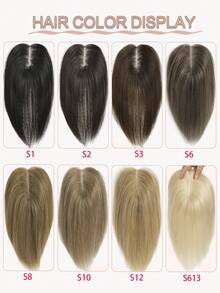 Toppers & Poni Manusia Topper Penutup Besar - Natural Black - View 12