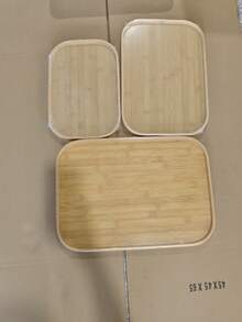 Walnut Tray Wood Tea Tray Fruit Tray Household Tea Tray Hotel Rectangular Bread Dim Sum Tray - Multicolor - View 9